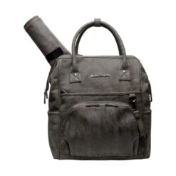 Little Company Riga Knit Luiertas Rugzak Taupe -Babyseries Winkel little company riga knit luierrugtas taupe 9 4a10