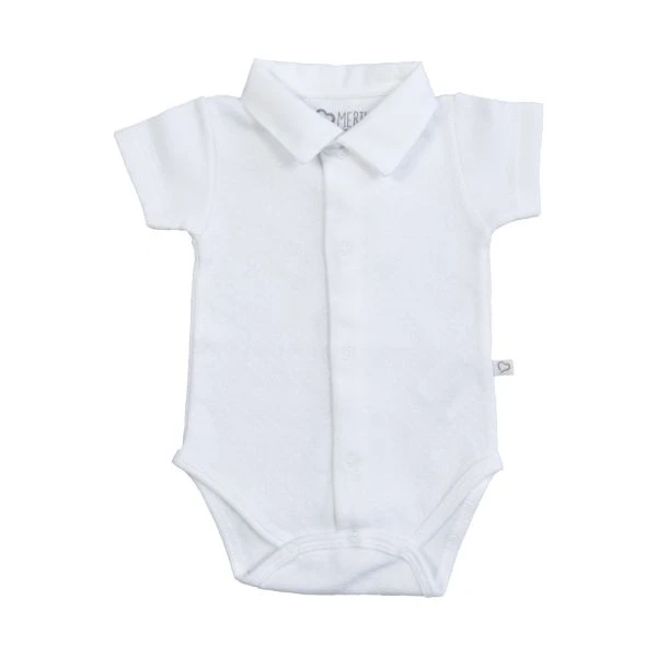Mats & Merthe Jongen Romper Met Kraag / Korte Mouwen White 1 Mnd Mats & Merthe Jongen Romper Met Kraag / Korte Mouwen White 1 Mnd -Babyseries Winkel mats merthe jongen romper met kraag korte mouwen white 3 mnd 1 7bd4
