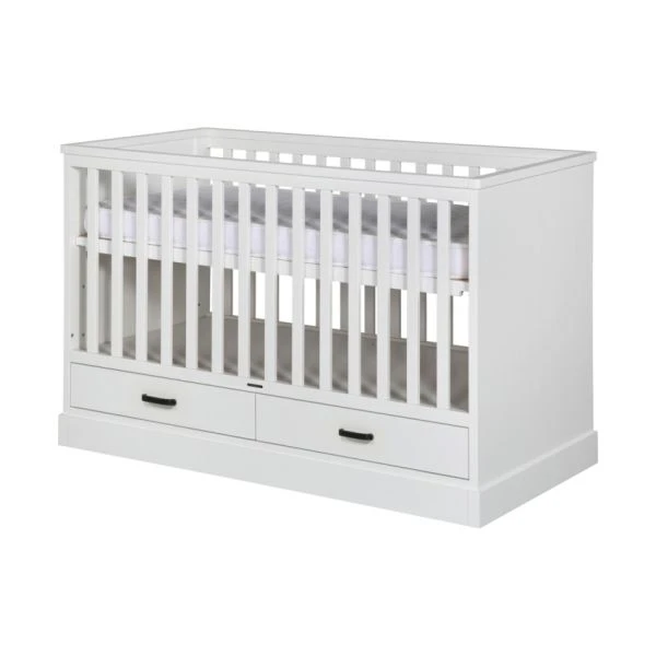 Kidsmill Newport Babykamer Wit | Bed 60 x 120 cm + Commode Kidsmill Newport Babykamer Wit | Bed 60 X 120 Cm + Commode -Babyseries Winkel