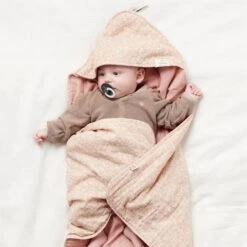 Noppies Botanical Badcape Misty Rose -Babyseries Winkel noppies botanical badcape misty rose 4 6023