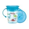 Nuby 360º Wonder Beker Met Handvat 240 Ml Aqua -Babyseries Winkel nuby 360 wonder beker met handvat 240 ml aqua f351