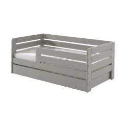 Vipack Toddler Ledikant Horizontaal Grijs 70 X 140 Cm -Babyseries Winkel pbbe7115 vipack toddler peuterbed 71 grijs lade b9e7