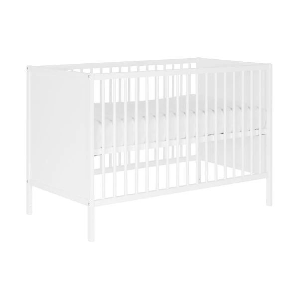 Puck Element Babybed Beuken Wit 60 X 120 Cm -Babyseries Winkel