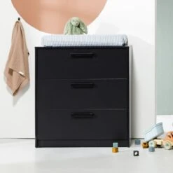 Europe Baby Nova Commode Zwart -Babyseries Winkel ralph zwart sfeer 3 af9d