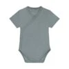 Mats & Merthe Jip Overslagromper Korte Mouw Stone Blue 1 Mnd -Babyseries Winkel s406011a stone front 9d3d