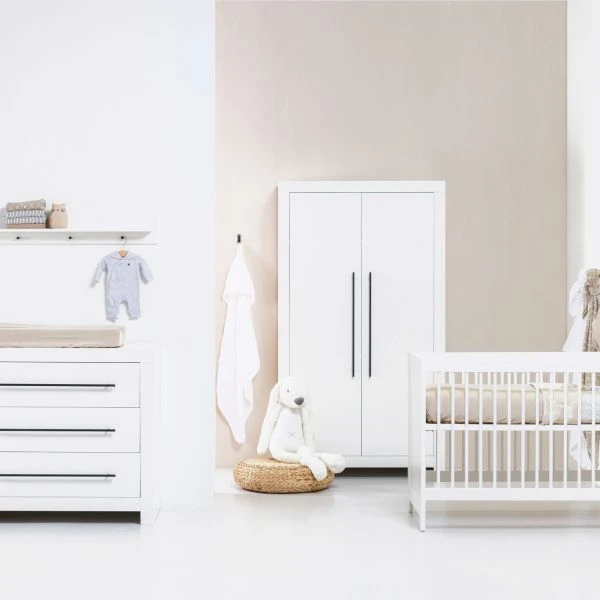 Europe Baby Vittoria III Babybed Wit 60 x 120 cm Europe Baby Vittoria III Babybed Wit 60 X 120 Cm -Babyseries Winkel vittoria wit sfeer 14 814b