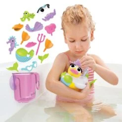 Yookidoo Jet Duck Create A Mermaid Badspeelgoed -Babyseries Winkel yookidoo jet duck create a mermaid badspeelgoed 4 b3ab